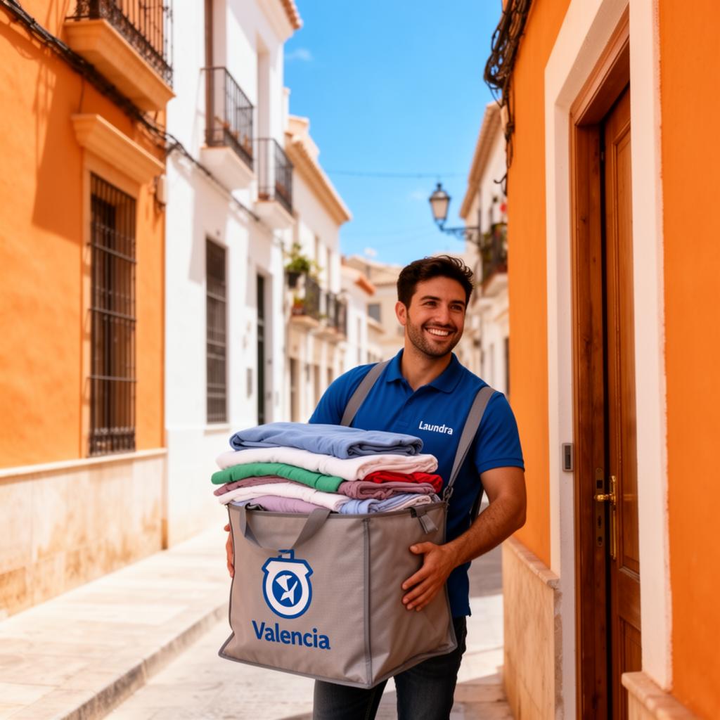 Laundry pickup and delivery in Valencia